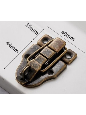 Замок для шкатулок и кейсов ,цв-бронза,40*44мм,цена за 1 шт Замок для шкатулок и кейсов ,цв-бронза,40*44мм,цена за 1 шт