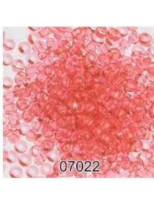 Чешский бисер   10/0 ,5 грамм, цв 07022 прозрачный розовый