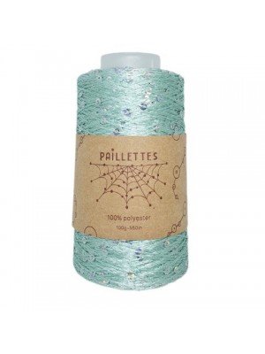 PAILLETTES 100 ГР WOOL SEA  025 - МЯТА