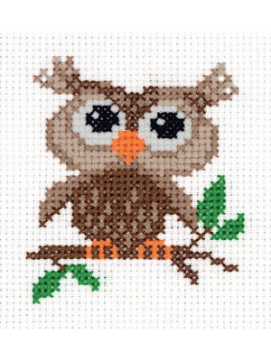 Набор для вышивания Klart "Филинёнок" 9 х 10 см Набор для вышивания Klart "Филинёнок" 9 х 10 см