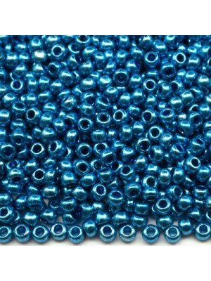 Чешский бисер   10/0 ,5 грамм, цв 18336, голубая бирюза, металлик
