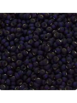 Чешский бисер 10/0 ,5 грамм, цв37110М -темно-синий, матовый