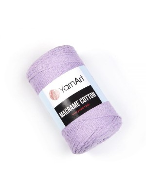 Хлопковый шнур Ярнарт Макраме Коттон (Yarnart Macrame Cotton) цвет 765-св-фиолетовый