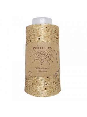 PAILLETTES 100 ГР WOOL SEA  005 - БЕЖЕВЫЙ