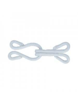 Крючки шубные обтяжные в блистере 36 мм в блистере 3 шт. белый Крючки шубные обтяжные в блистере 36 мм в блистере 3 шт. белый