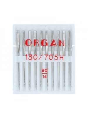 Иглы для бытовых машин  "Organ "  № 90- 10 шт в пенале