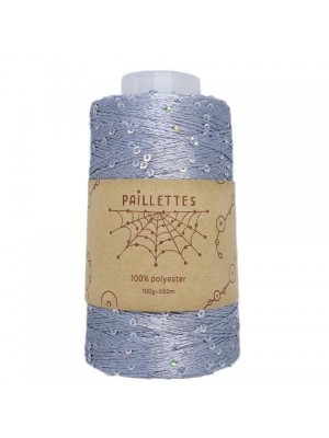 PAILLETTES 100 ГР WOOL SEA 71 - МЕТАЛЛИК