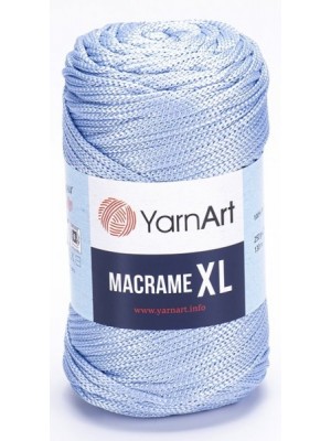 Шнур Yarnart Macrame XL,100% полиэстер, 250 гр-130м,цвет 133-голубой
