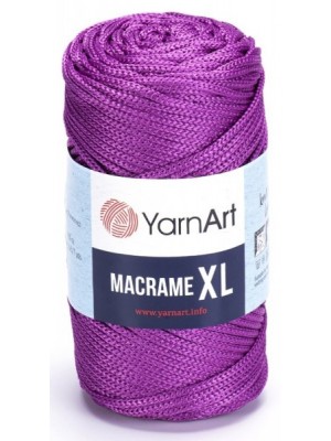Шнур Yarnart Macrame XL,100% полиэстер, 250 гр-130м,цвет 161-темная фуксия