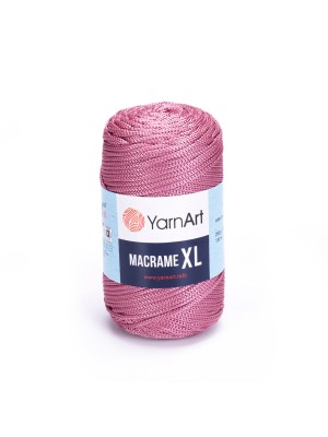 Шнур Yarnart Macrame XL,100% полиэстер, 250 гр-130м,цвет 141-пыльная роза