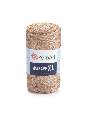 Шнур Yarnart Macrame XL,100% полиэстер, 250 гр-130м,цвет 131 телесный
