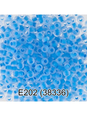 Бисер Чехия "GAMMA" круглый 10/0 2.3 мм 5 г E202 голубой мат. ( 38336 ) Бисер Чехия "GAMMA" круглый 10/0 2.3 мм 5 г E202 голубой мат. ( 38336 )