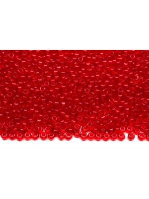 Чешский бисер 10/0 ,5 грамм, цв-90070,красный прозрачный