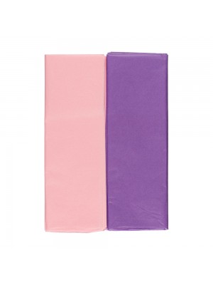 Папиросная бумага Бумага "Тишью" 50 x 70 см 10 л. розовый/фиолетовый Папиросная бумага Бумага "Тишью" 50 x 70 см 10 л. розовый/фиолетовый