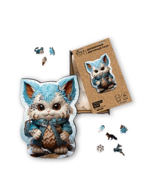 Пазл фигурный деревянный "Крошка Йети" 159 элемент. Пазл фигурный деревянный "Крошка Йети" 159 элемент.