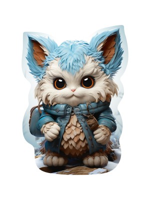 Пазл фигурный деревянный "Крошка Йети" 159 элемент. Пазл фигурный деревянный "Крошка Йети" 159 элемент.