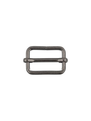 Рамка-регулятор,(шлевка) 25 х 18 мм под черный никель