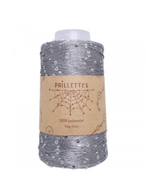 PAILLETTES 100 ГР WOOL SEA  - 199 - ГРОЗОВОЕ НЕБО