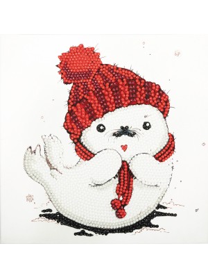 Кристальная (алмазная) мозаика "ФРЕЯ" постер "Белёк" 20 х 20 см Кристальная (алмазная) мозаика "ФРЕЯ" постер "Белёк" 20 х 20 см