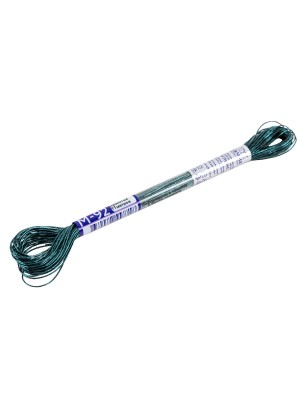 Нитки для вышивания "Gamma" мулине металлик 100% полиэстер 11 м т.зеленый