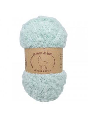 Пряжа ALPACA BOUCLE WS (АЛЬПАКА БУКЛЕ ВУЛ СИ) 522 - ВОДЯНАЯ ЗЕЛЕНЬ Пряжа ALPACA BOUCLE WS (АЛЬПАКА БУКЛЕ ВУЛ СИ) 522 - ВОДЯНАЯ ЗЕЛЕНЬ