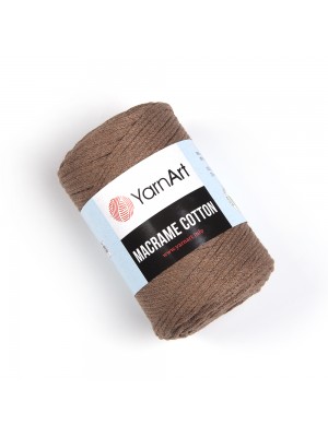 Хлопковый шнур Ярнарт Макраме Коттон (Yarnart Macrame Cotton) цвет 788-какао