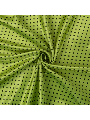 Ткань Poly satin ФАСОВКА 75 г/кв.м ± 5 г/кв.м 200 х 145 см 100% полиэстер №20 салатовый/черный Ткань Poly satin ФАСОВКА 75 г/кв.м ± 5 г/кв.м 200 х 145 см 100% полиэстер №20 салатовый/черный