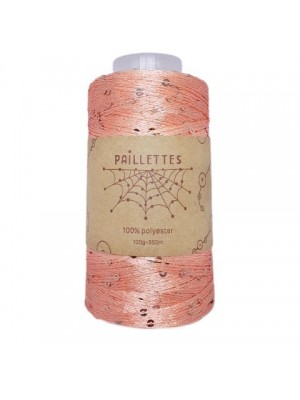 PAILLETTES 100 ГР WOOL SEA 363 - НЕЖНО РОЗОВЫЙ