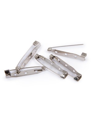 Заготовка для броши-булавка,3.5см никель цена за 2 шт Заготовка для броши-булавка,3.5см никель цена за 2 шт