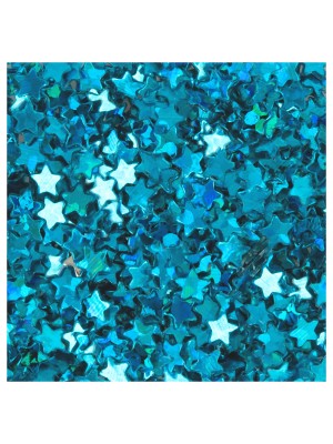 Декоративные блестки(глиттер)"звезды" 3 мм 5 г голубой/light blue Декоративные блестки(глиттер)"звезды" 3 мм 5 г голубой/light blue