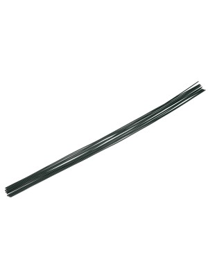 Проволока флористическая лакированная 1.6 мм.12 шт. 40 см №01 зеленый