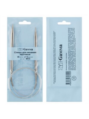 Спицы GAMMA круговые  сталь d 7.0 мм 80 см 1 шт с металлической леской