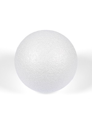 Шар из пенопласта 17 см,шершавый цена за 1 шт