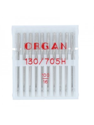 Иглы для бытовых машин "Organ " № 100- 10 шт в пенале Иглы для бытовых машин "Organ " № 100- 10 шт в пенале