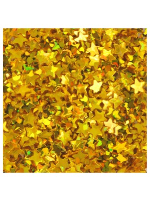 Декоративные блестки(глиттер)"звезды" 3 мм 5 г под золото/gold Декоративные блестки(глиттер)"звезды" 3 мм 5 г под золото/gold