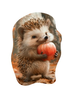 Пазл фигурный деревянный "Урожай ежика" 152 элемент. Пазл фигурный деревянный "Урожай ежика" 152 элемент.