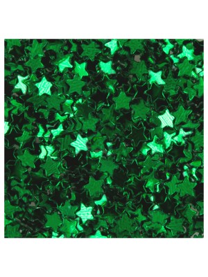 Декоративные блестки(глиттер)"звезды" 3 мм 5 г 35 зеленый/green Декоративные блестки(глиттер)"звезды" 3 мм 5 г 35 зеленый/green