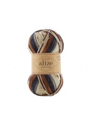 Пряжа Alize Wooltime (Вултайм), 100 гр-200 метров, цв- принт 11024 Пряжа Alize Wooltime (Вултайм), 100 гр-200 метров, цв- принт 11024