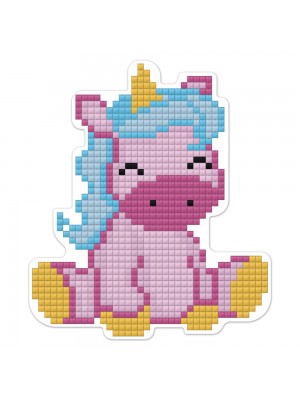 Кристальная (алмазная) мозаика "ФРЕЯ" магнит "Очаровашка" 9 х 10 см Кристальная (алмазная) мозаика "ФРЕЯ" магнит "Очаровашка" 9 х 10 см