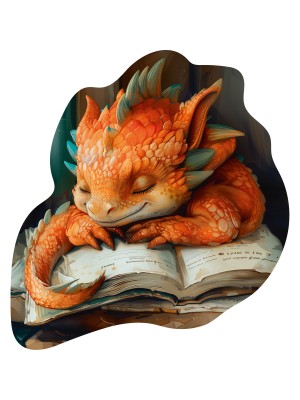 Пазл фигурный деревянный "Страж знаний" 146 элемент. Пазл фигурный деревянный "Страж знаний" 146 элемент.