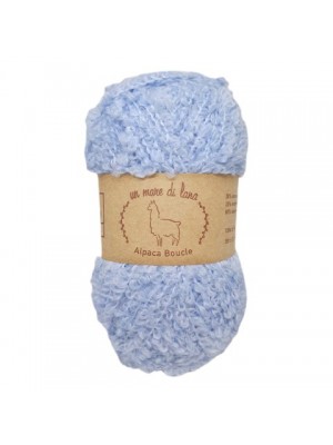 Пряжа ALPACA BOUCLE WS (АЛЬПАКА БУКЛЕ ВУЛ СИ) 60 - СВЕТЛО-ГОЛУБОЙ Пряжа ALPACA BOUCLE WS (АЛЬПАКА БУКЛЕ ВУЛ СИ) 60 - СВЕТЛО-ГОЛУБОЙ