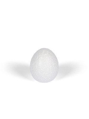 Заготовка пенополистирол 5.5 х 5.5 х 7 см  "Яйцо" 70 мм, 1 шт(шершавое)