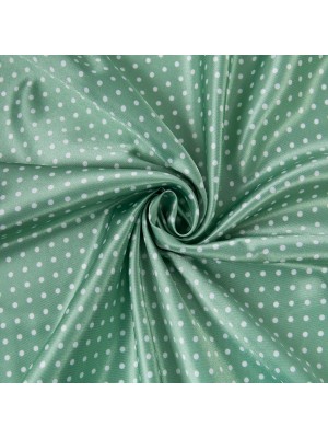 Ткань Poly satin ФАСОВКА 75 г/кв.м ± 5 г/кв.м 200 х 145 см 100% полиэстер №13 морская волна/белый Ткань Poly satin ФАСОВКА 75 г/кв.м ± 5 г/кв.м 200 х 145 см 100% полиэстер №13 морская волна/белый