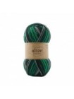  Пряжа Alize Wooltime (Вултайм), 100 гр-200 метров, цв- принт 11012