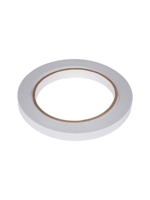 Скотч двухсторонний 10 мм х 25 м белый