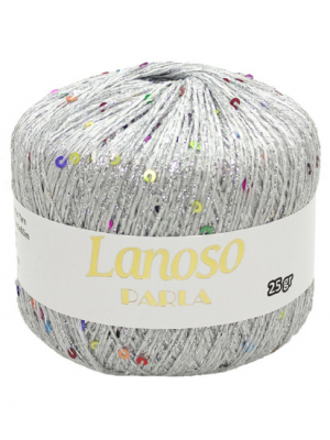 Пряжа Lanoso Parla цвет-5500, серый