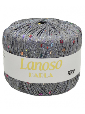 Пряжа Lanoso Parla цвет-5200, темно-серый