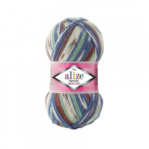 ПРЯЖА ALIZE SUPERWASH COMFORT SOCKS 7653