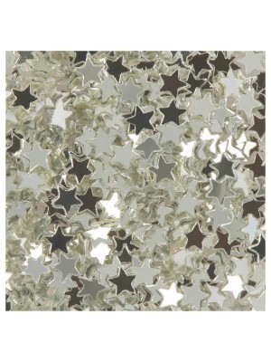Декоративные блестки(глиттер)"звезды" 3 мм 5 г под серебро/silver Декоративные блестки(глиттер)"звезды" 3 мм 5 г под серебро/silver