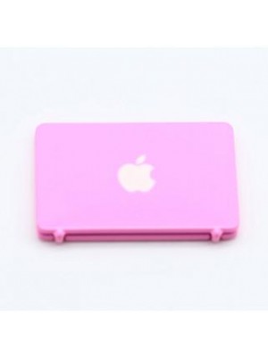 Ноутбук APLLE  для куклы, цв-розовый,  4,5*3см